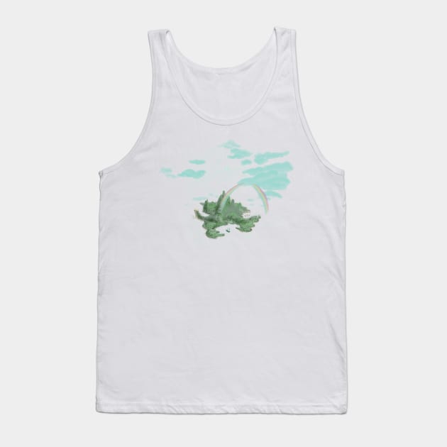 Happy Thought Tank Top by littlemoondance